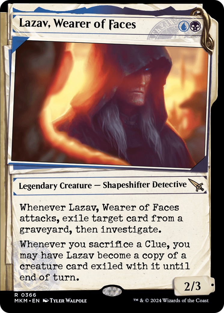 Lazav, Wearer of Faces (Showcase) (0366) [Murders at Karlov Manor]-1