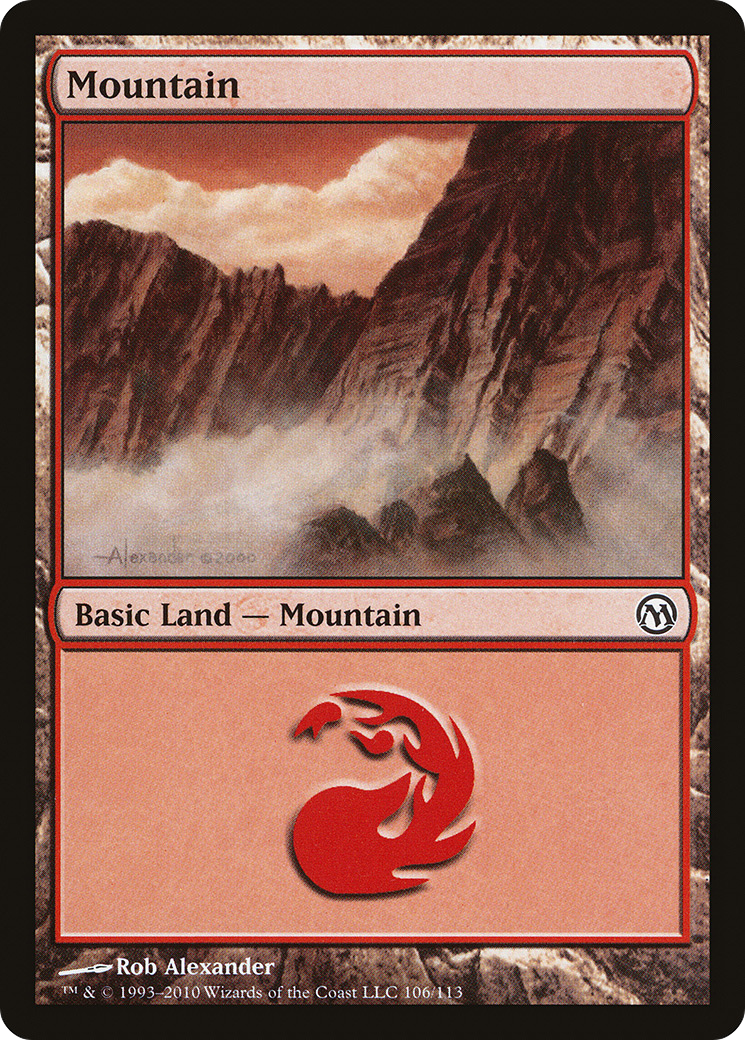 Mountain (106) [Duels of the Planeswalkers]-1