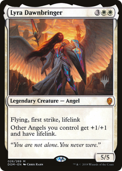 Lyra Dawnbringer (Promo Pack) [Dominaria Promos]-1