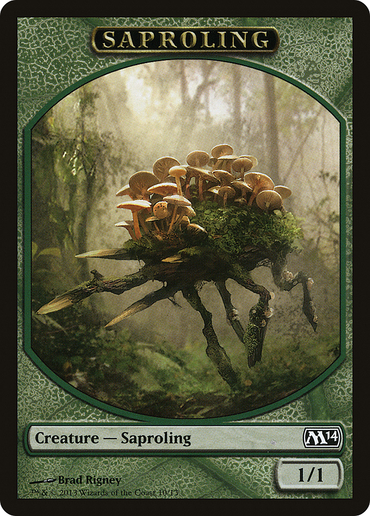 Saproling Token [Magic 2014 Tokens]-1