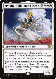 Myojin of Blooming Dawn [Kamigawa: Neon Dynasty Commander]-1
