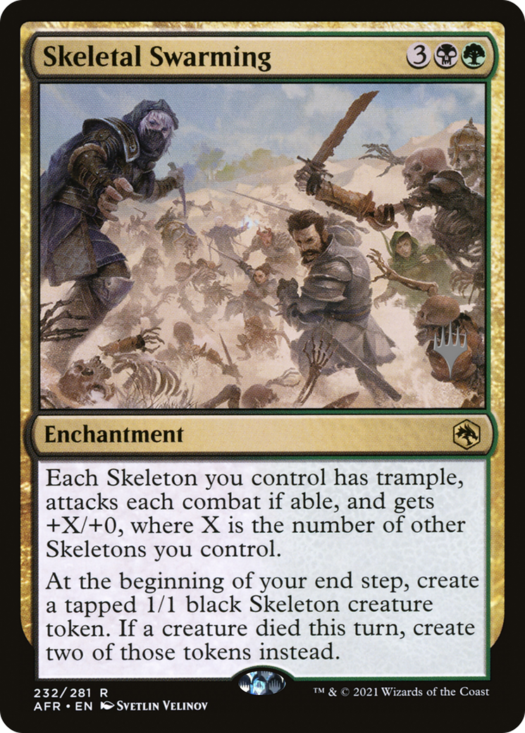 Skeletal Swarming (Promo Pack) [Dungeons & Dragons: Adventures in the Forgotten Realms Promos]-1