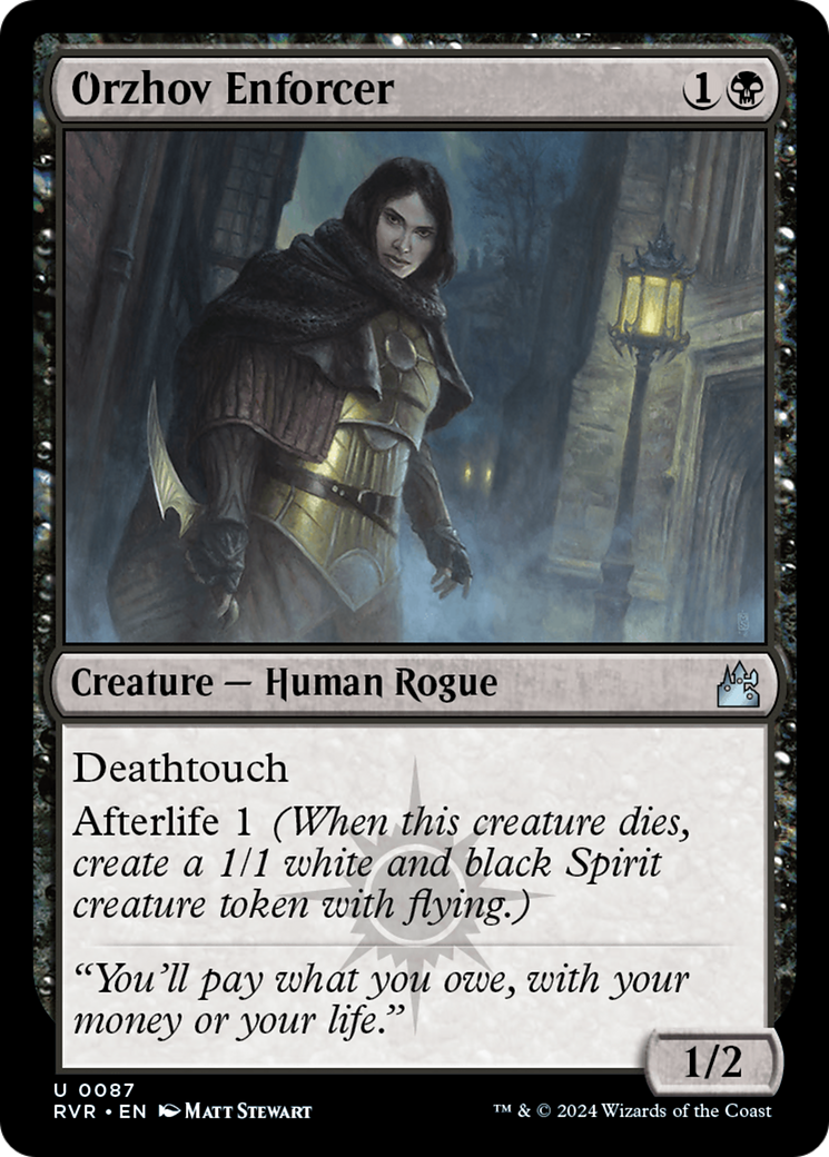 Orzhov Enforcer [Ravnica Remastered]-1