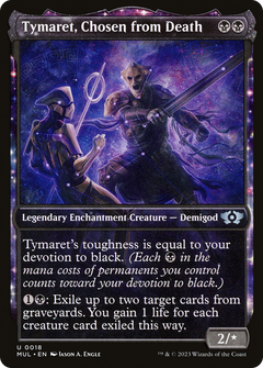 Tymaret, Chosen from Death (MUL-018) - Multiverse Legends: (Showcase, enchantment) Foil-1