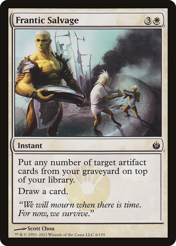 Frantic Salvage [Mirrodin Besieged]-1