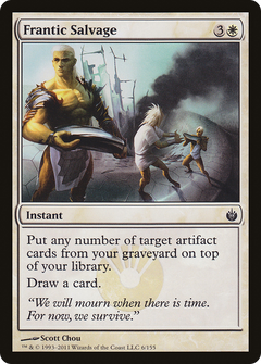 Frantic Salvage [Mirrodin Besieged]-1