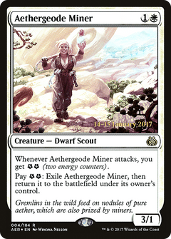 Aethergeode Miner [Aether Revolt Prerelease Promos]-1
