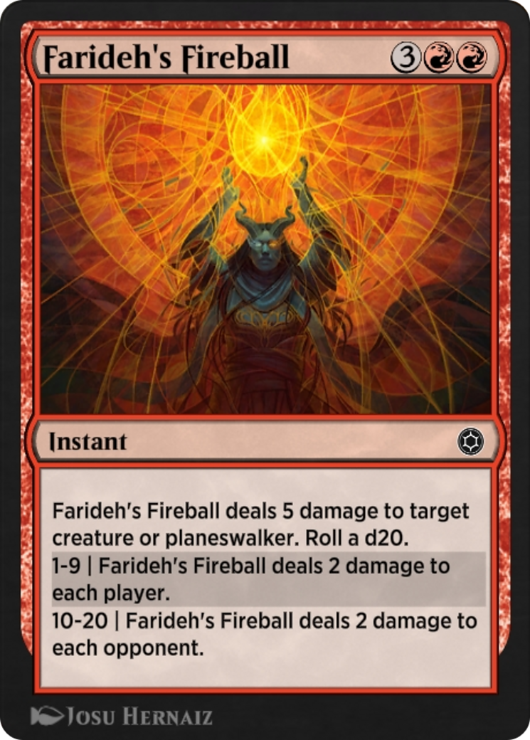 Farideh's Fireball (HBG-181) - Alchemy Horizons: Baldur's Gate-1