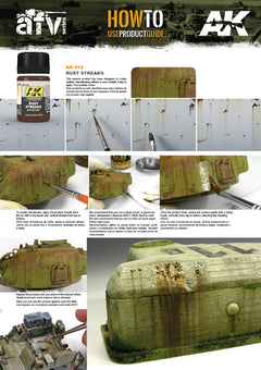 AK Interactive - Weathering Products - Rust Streaks 35ml