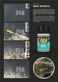 AK Interactive - Weathering Products - Dust Effects 35ml