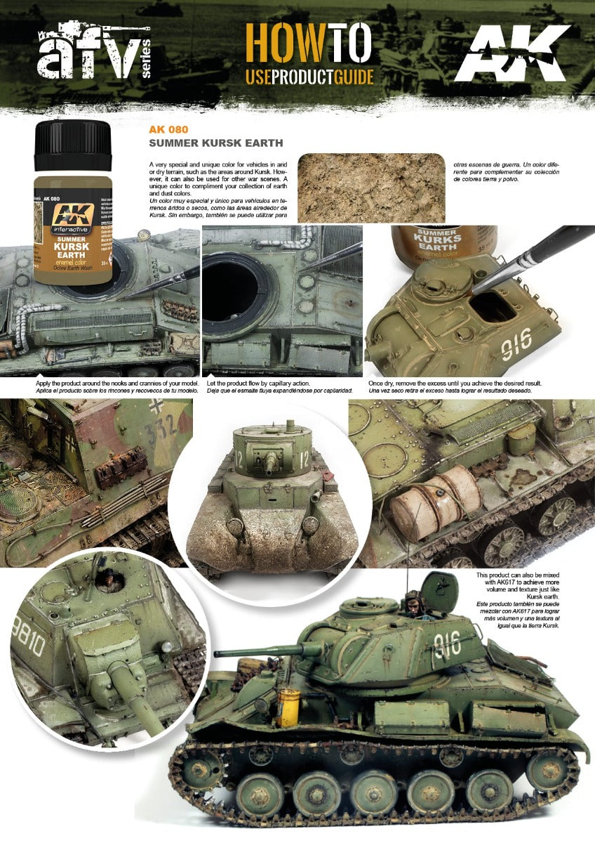 AK Interactive - Weathering Products - Summer Kursk Effects 35ml