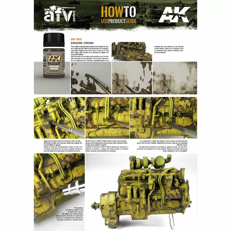 AK Interactive Weathering Products - Engine Grime-2
