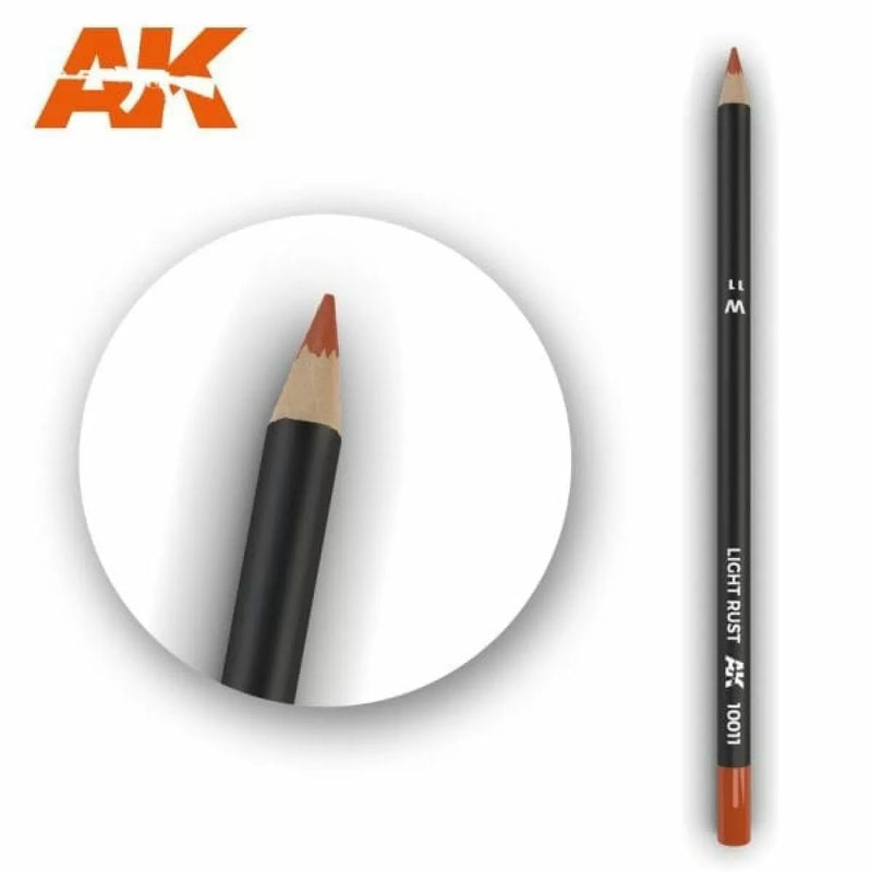 AK Interactive Weathering Pencils - Light Rust-1