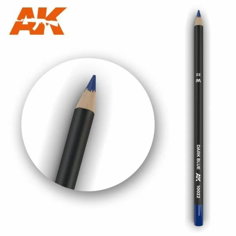 AK Interactive Weathering Pencils - Dark Blue-1