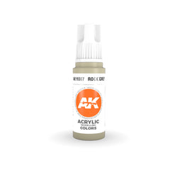 AK Interactive - 3 Gen Acrylics - Rock Grey 17ml