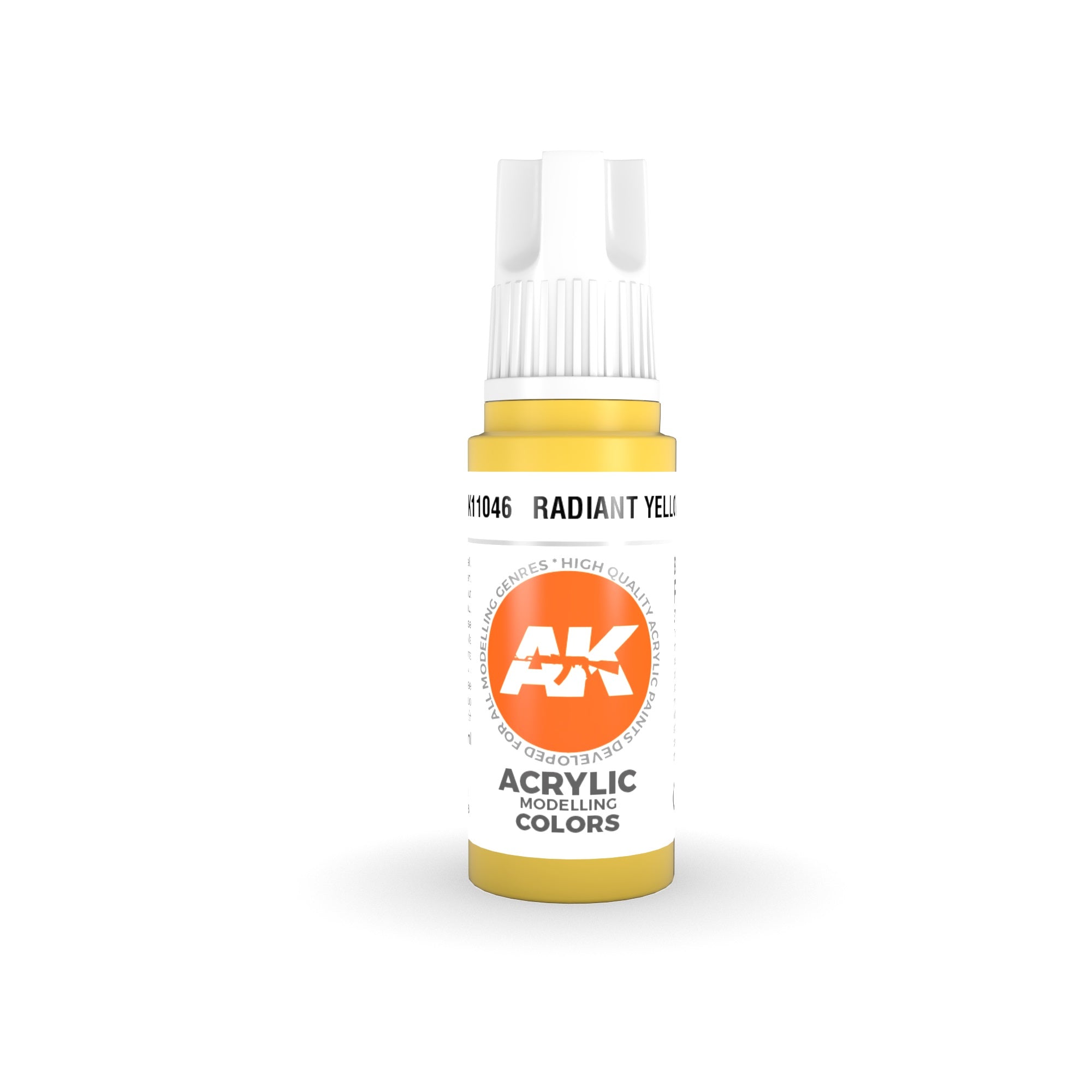 AK Interactive - 3 Gen Acrylics - Radiant Yellow 17ml