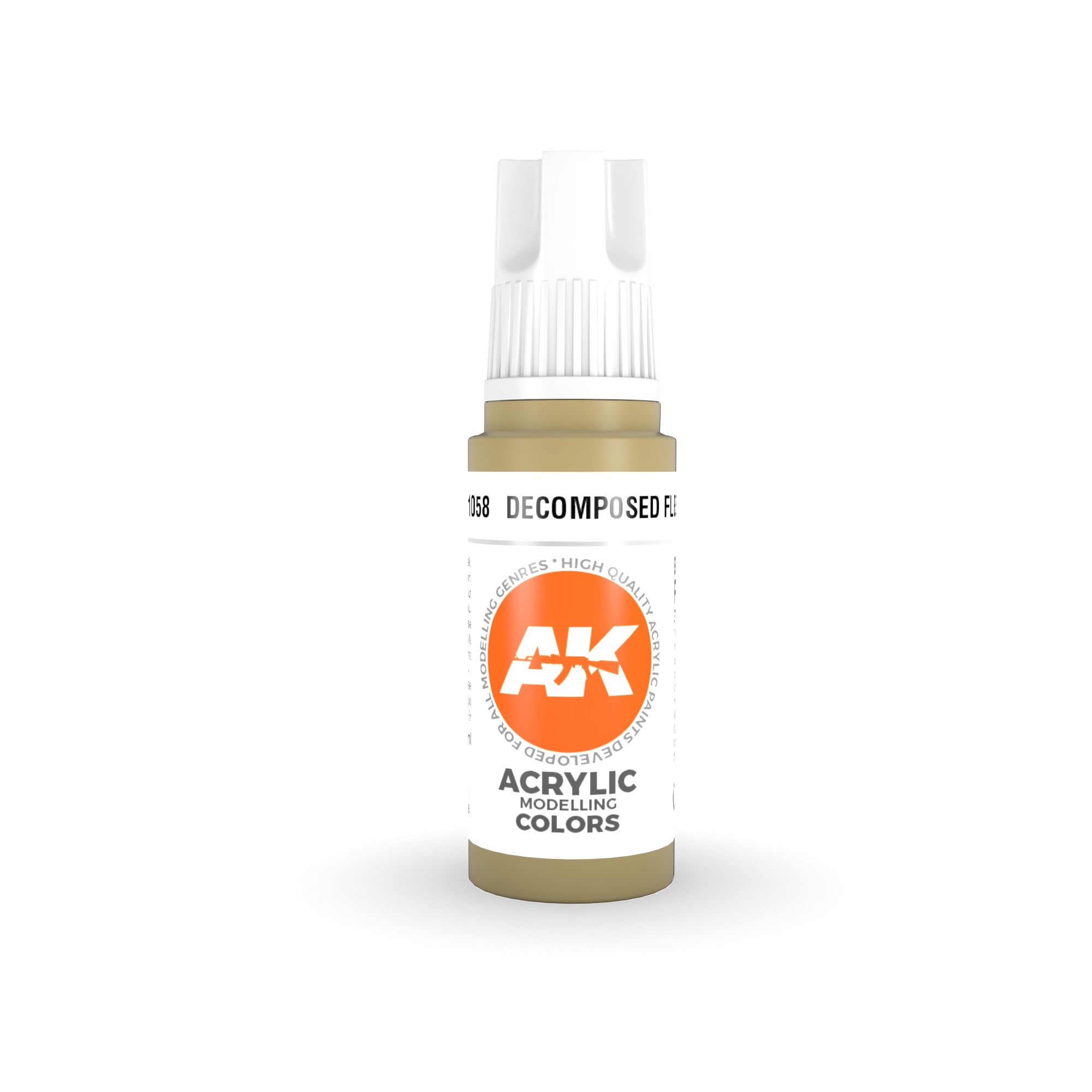 AK Interactive - 3 Gen Acrylics - Decomposed Flesh 17ml
