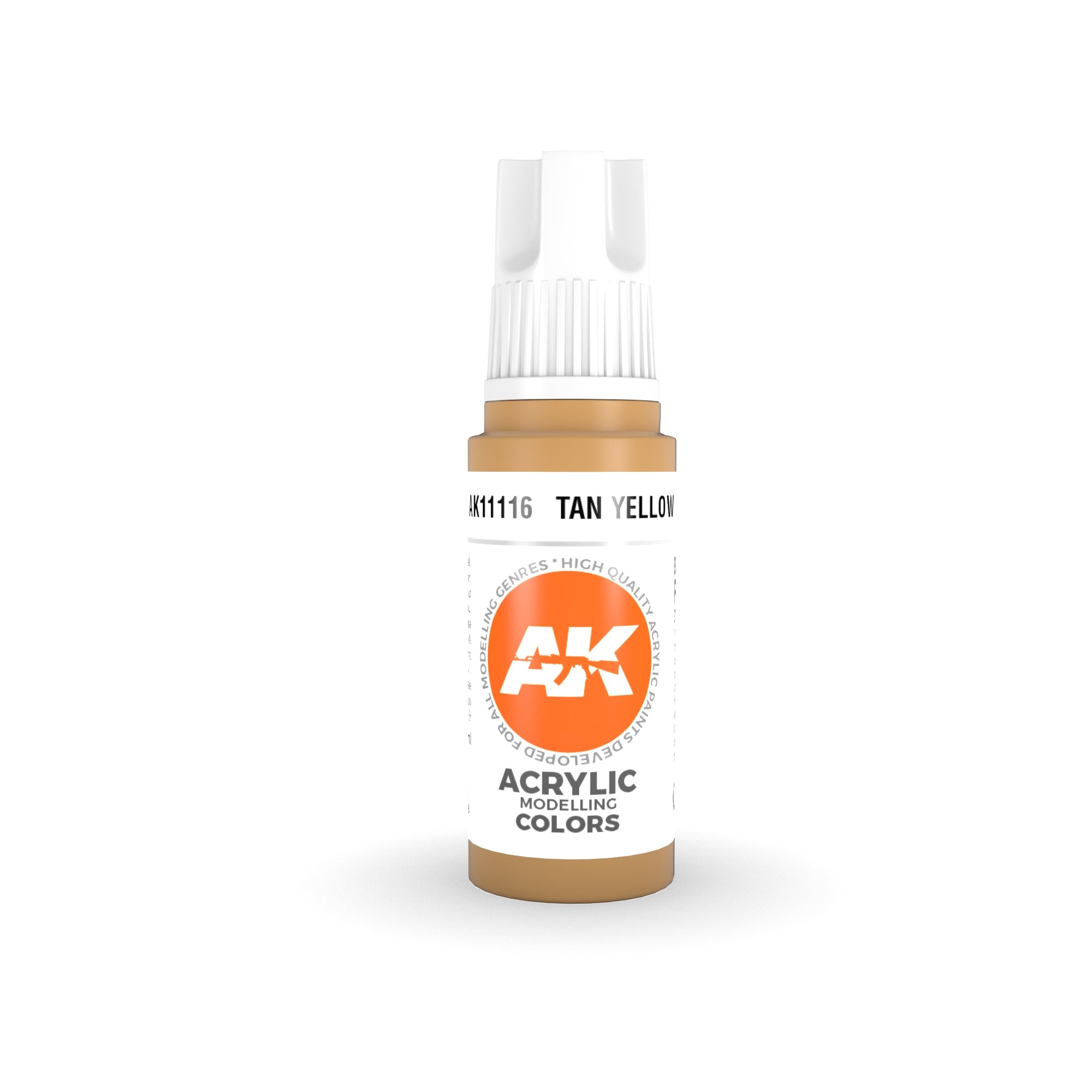 AK Interactive - 3 Gen Acrylics - Tan Yellow 17ml