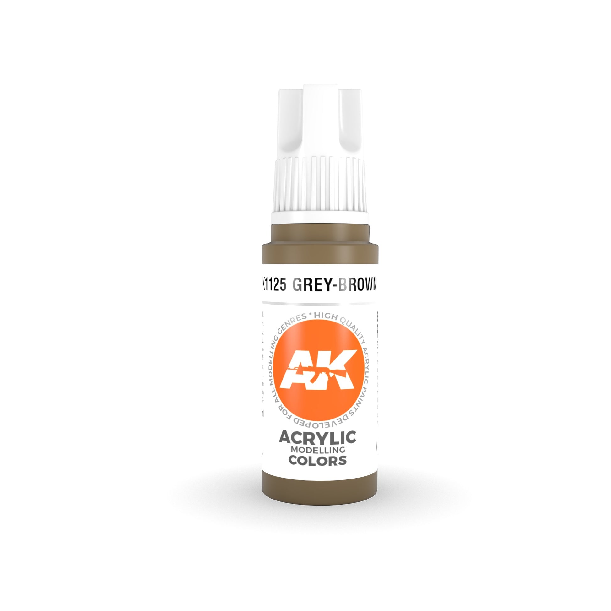 AK Interactive - 3 Gen Acrylics - Grey-Brown 17ml