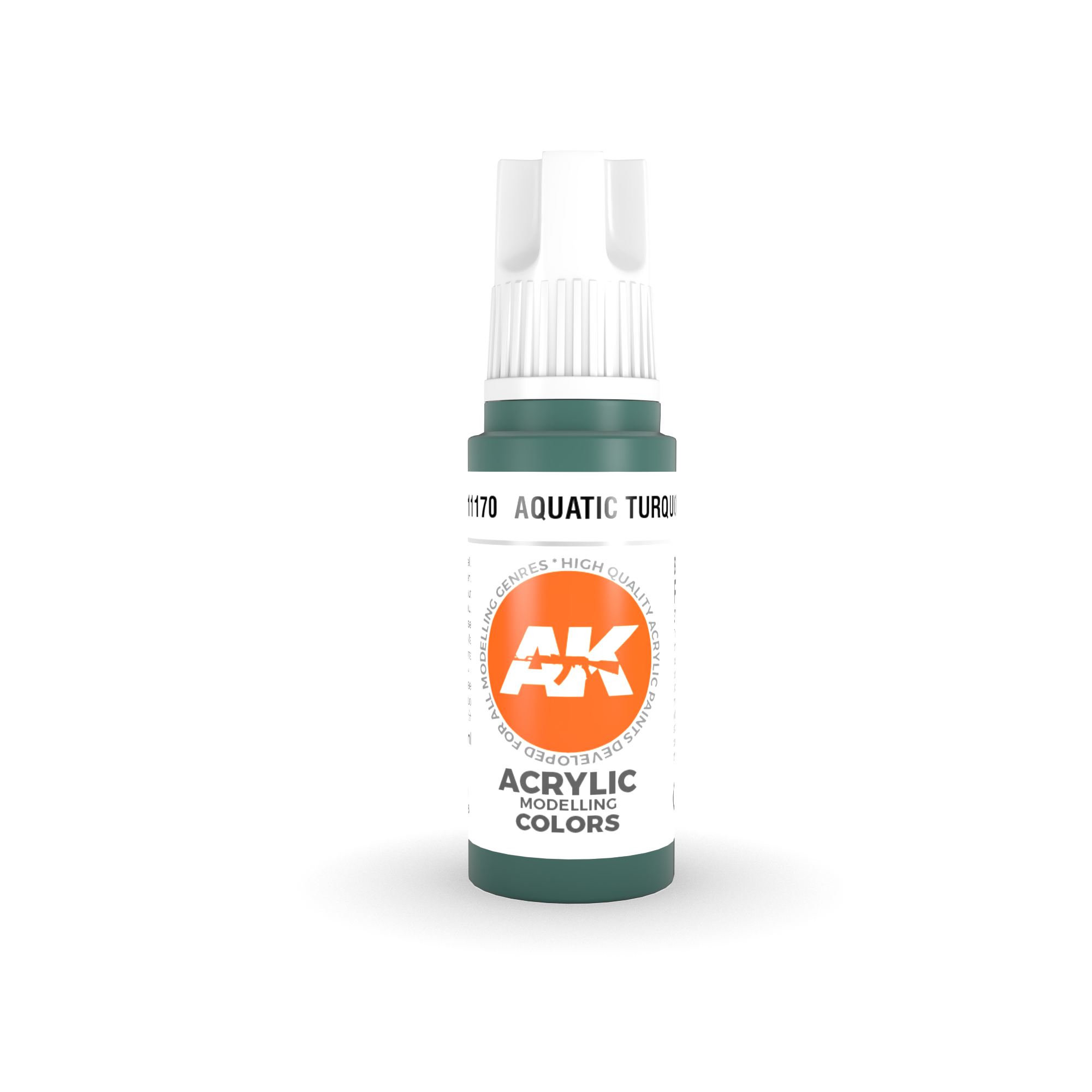 AK Interactive - 3 Gen Acrylics - Aquatic Turquoise 17ml