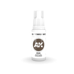 AK Interactve 3Gen Acrylics - Titanium White INK 17ml-1