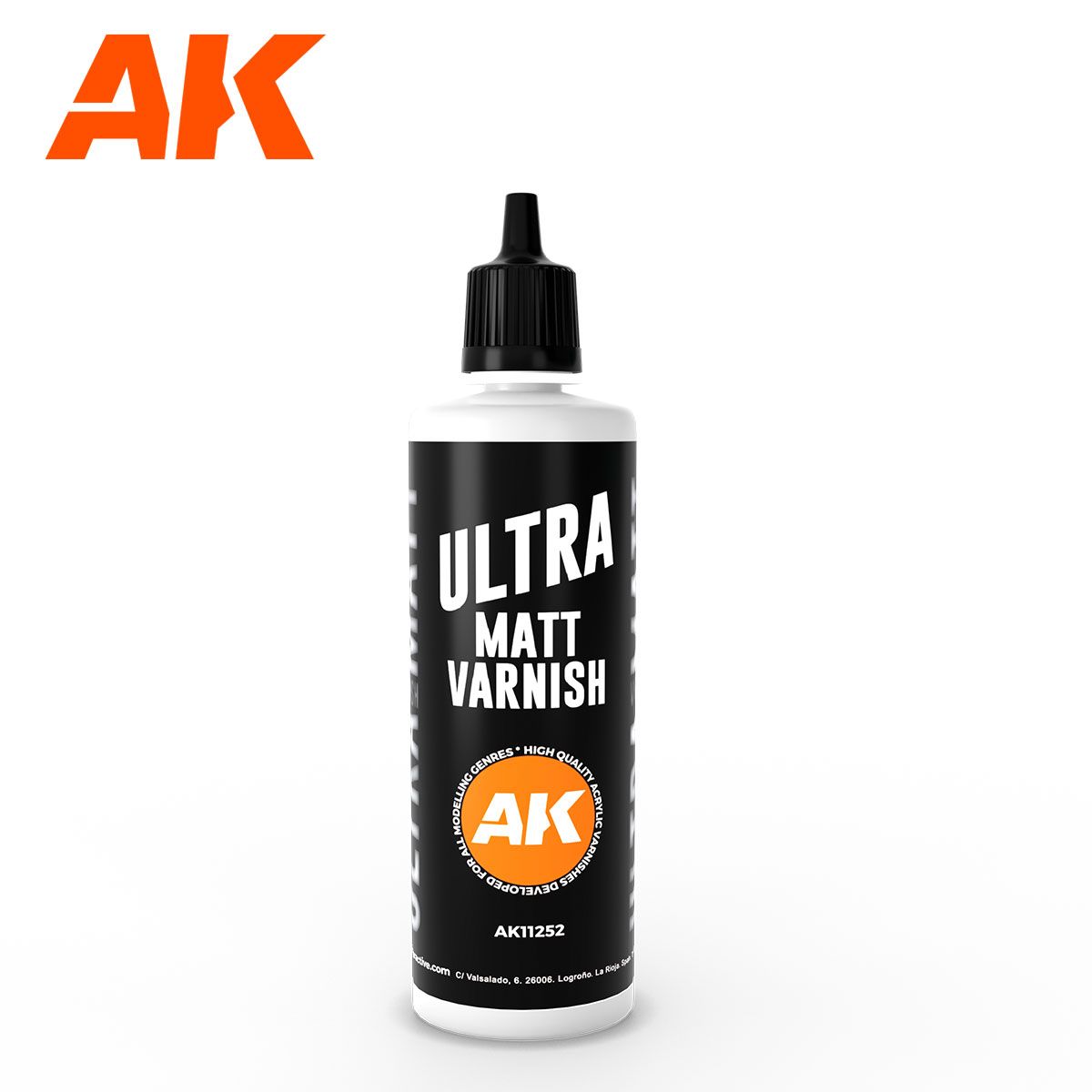 AK Interactive - 3 Gen Varnish - Ultra Matt Varnish 100ml-1