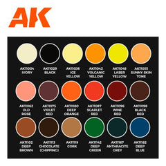 AK Interactive - 3 Gen Sets - Signature Set - Jose davinci