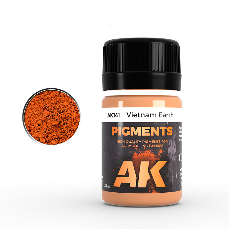 AK Interactive - Pigments  - Vietnam Earth 35ml