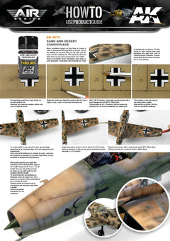AK Interactive - Weathering Products - Paneliner for Sand and Desert Camouflage 35ml