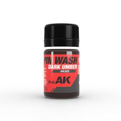 AK Interactive - Weathering  - Dark Umber Pin Wash 35ml