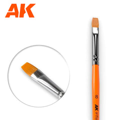 Ak Interactive - Brushes  - Flat Brush 8 Synthetic