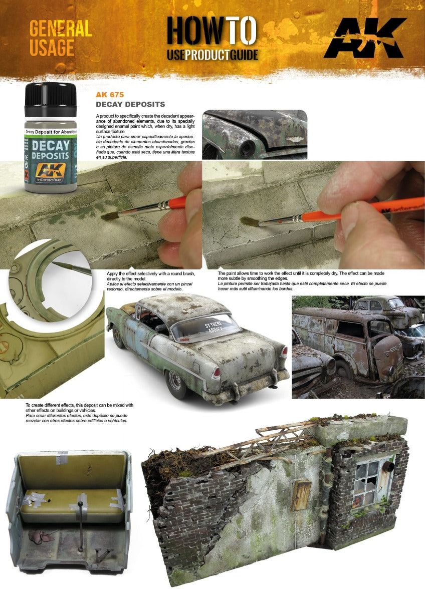 AK Interactive - Weathering Products - Decay Deposit 35ml