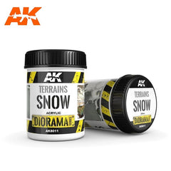 AK Interactive - Dioramas - Terrains Snow 250ml-1