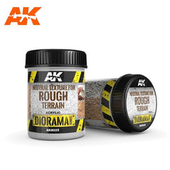 AK Interactive - Dioramas - Terrains Neutral Texture for Rough Terrains 250ml-1