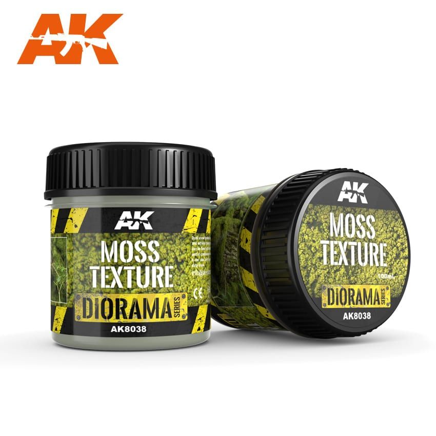 AK Interactive - Dioramas - Moss Texture 100ml-1