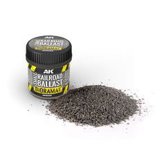 AK Interactive - Dioramas - Terrains - Small Railroad Ballast 1/72