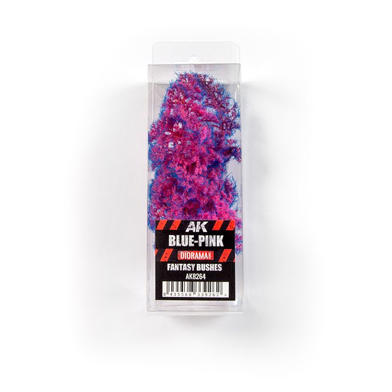 AK Interactive - Dioramas - Blue-Pink Fantasy Bushes 1/35-1