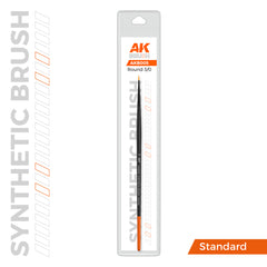 AK Interactive - Brushes - Synthetic Brush - Round 3/0-1
