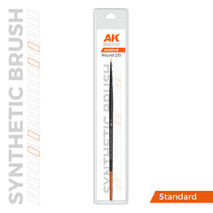 AK Interactive - Brushes - Synthetic Brush - Round 2/0-1