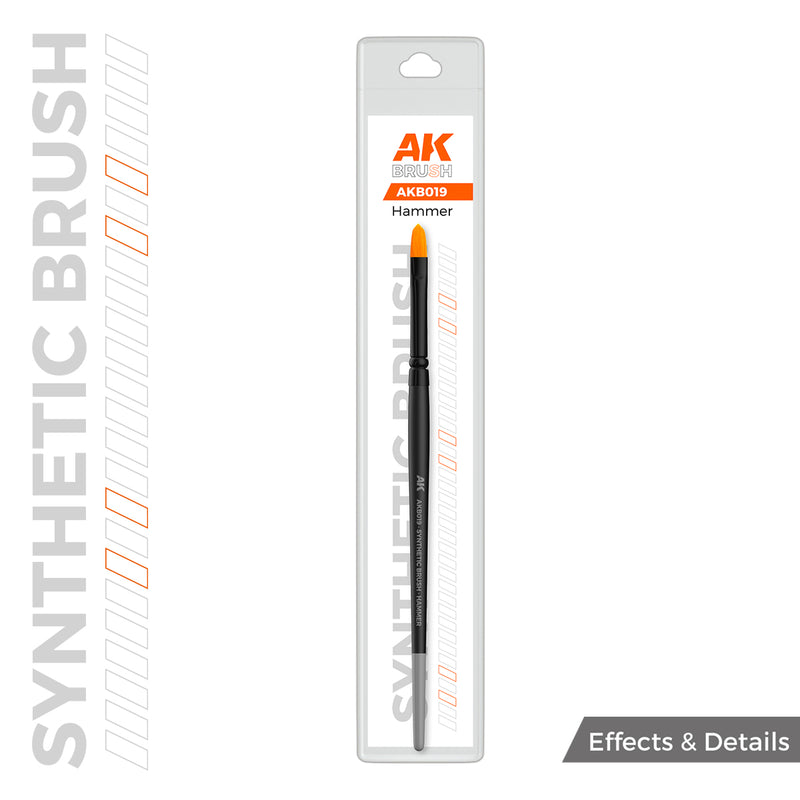 AK Interactive - Brushes - Synthetic Brush - Hammer-1
