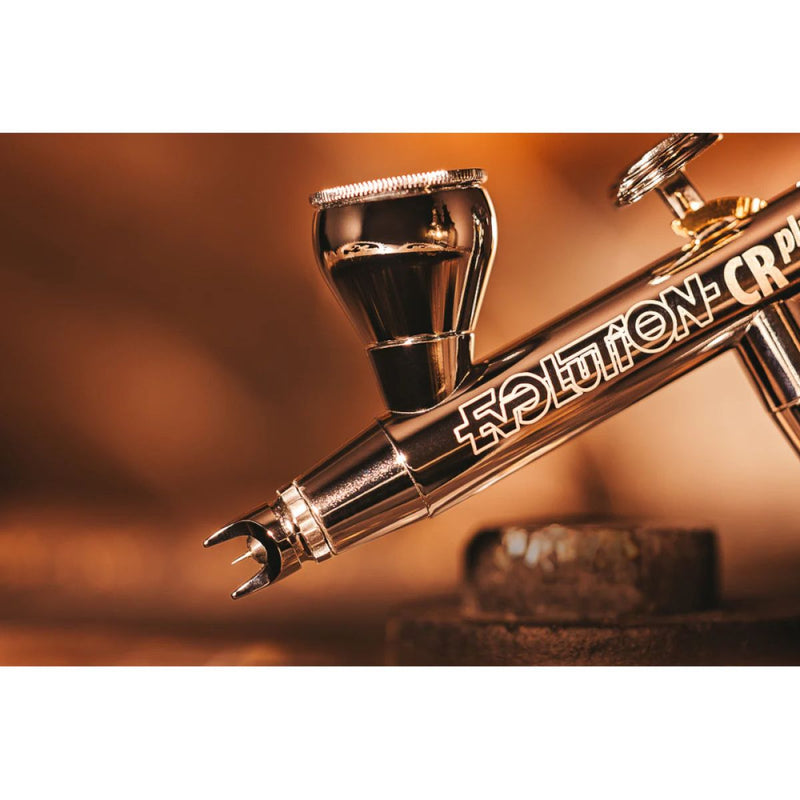 H&S Airbrushes - EVOLUTION 2024 CRplus 2in1 0.28mm or 0.45mm Needle 2ml or 5ml Cup-2