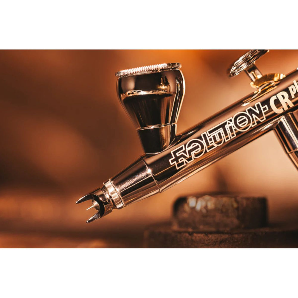 H&S Airbrushes - EVOLUTION 2024 CRplus 2in1 0.28mm or 0.45mm Needle 2ml or 5ml Cup