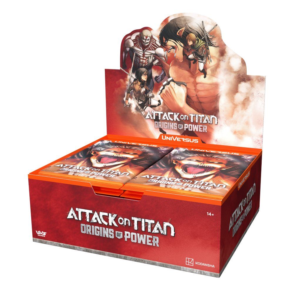 UniVersus Attack on Titan:  Origins of Power Booster-1