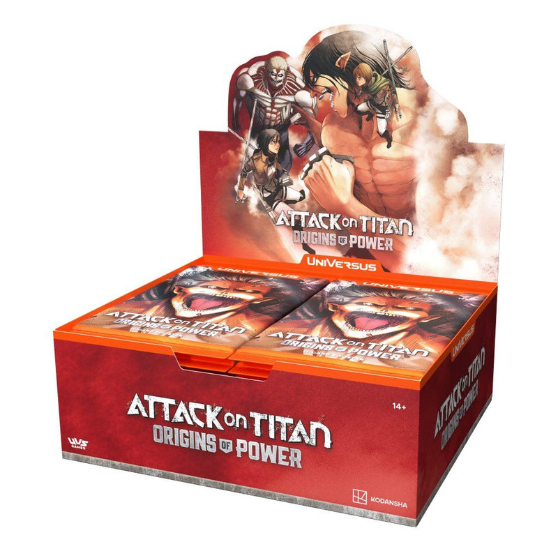 UniVersus Attack on Titan:  Origins of Power Booster-1