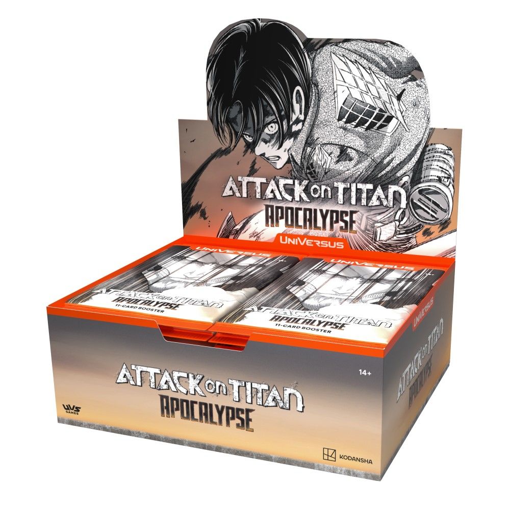UniVersus Attack on Titan: Apocalypse Booster Display-1