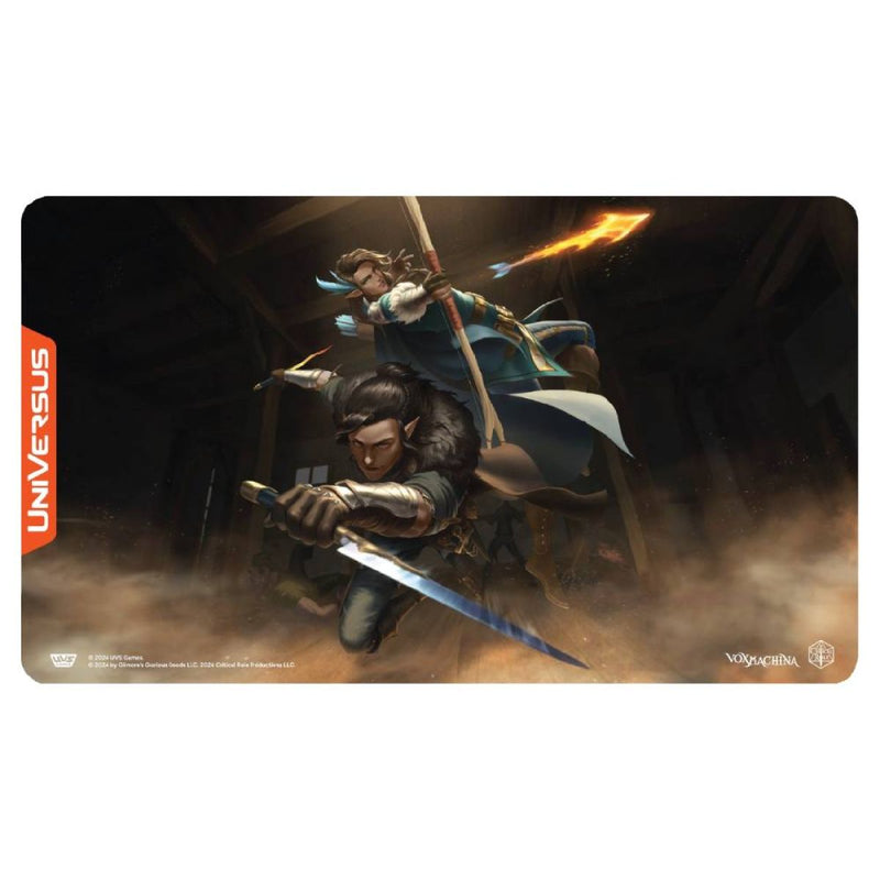 UniVersus Playmat: Critical Role – Vox Machina – Arrows & Daggers-1