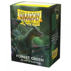 Dragon Shield: Sleeves – Matte – Forest Green-2