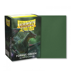 Dragon Shield: Sleeves – Matte – Forest Green-1