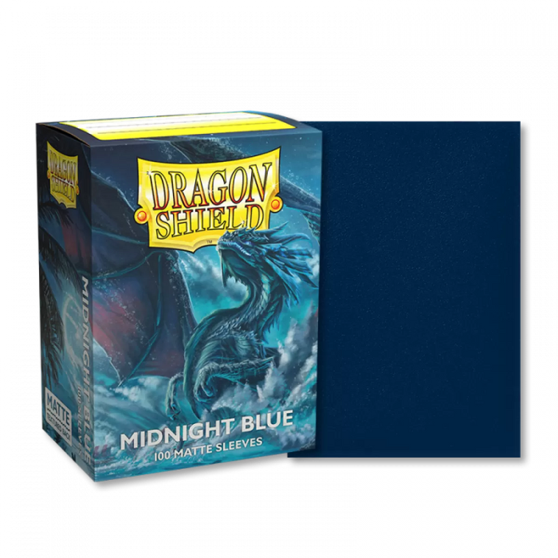 Dragon Shield: Sleeves – Matte – Midnight Blue-2