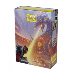 Dragon Shield: Japanese Size Sleeves – Brushed Art – Bolt Reaper-1